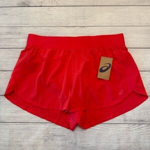 Asics Women's Vibrant Pink Athletic Shorts